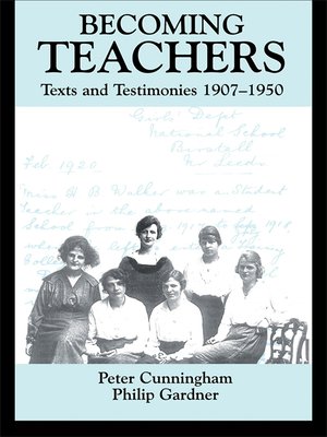 cover image of Becoming Teachers